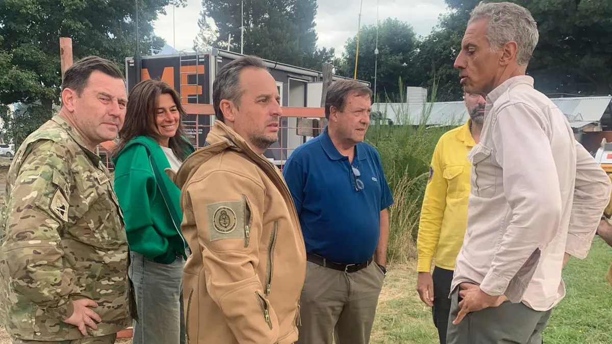 Weretilneck agradeció el apoyo del Ministro Petri y el Ejercito Argentino