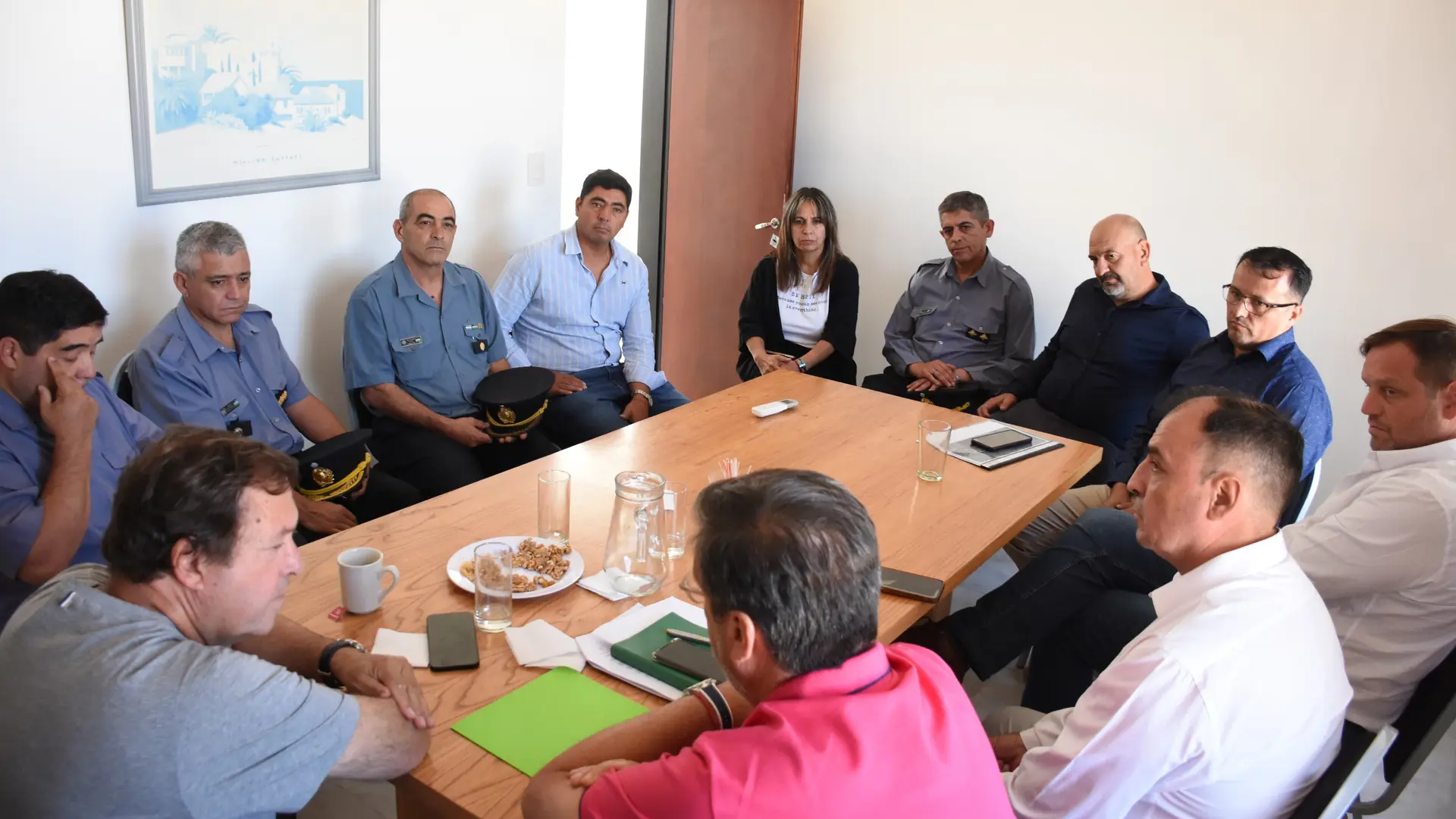 Analizan medidas para reforzar la seguridad en San Antonio y Las Grutas